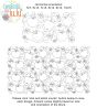 Apple And Apple Blossoms End-to-End Quilting Design | Machine Embroidery Designs by JuJu