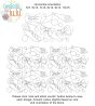 Bowties And Ties End-to-End Quilting Design | Machine Embroidery Designs by JuJu