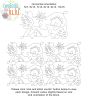 Cabin Trees Woods End-to-End Quilting Design | Machine Embroidery Designs by JuJu