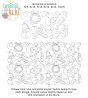 Christmas Tree Candy Cane Wreath and Bell End-to-End Quilting Design | Machine Embroidery Designs by JuJu