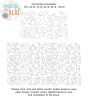 Dizzy Loops End-to-End Quilting Design | Machine Embroidery Designs by JuJu