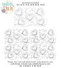 Echoing Hearts End-to-End Quilting Design | Machine Embroidery Designs by JuJu