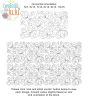 Echoing Posies End-to-End Quilting Design | Machine Embroidery Designs by JuJu