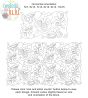 Fanfare End-to-End Quilting Design | Machine Embroidery Designs by JuJu