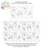 Farm Barn Windmill Wheat Tractor End-to-End Quilting Design | Machine Embroidery Designs by JuJu