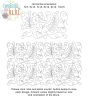 Ferns And Berries End-to-End Quilting Design | Machine Embroidery Designs by JuJu