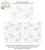 Hawaiian Pineapple End-to-End Quilting | Machine Embroidery Designs by JuJu