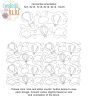 Hot Air Balloons Clouds End-to-End Quilting Design | Machine Embroidery Designs by JuJu