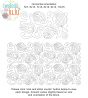 Paisley 5 End-to-End Quilting | Machine Embroidery Designs by JuJu