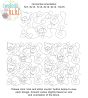 Puppy Faces Bones End to End Quilting Design | Machine Embroidery Designs by JuJu