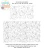 Scarecrows And Pumpkins End-to-End Quilting Design | Machine Embroidery Designs by JuJu
