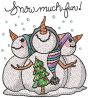 Snow Much Fun | Machine Embroidery Designs by JuJu