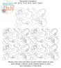 Feathers and Arrows End-to-End Quilting | Machine Embroidery Designs by JuJu
