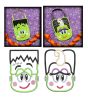 Halloween Treat Bags 1 | Machine Embroidery Designs by JuJu