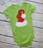 Whimsical Santa Hat Applique | Machine Embroidery Designs by JuJu