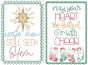 Christmas Greeting Cards 14  | Machine Embroidery Designs by JuJu