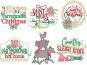 Farmhouse Christmas 1 Digital Embroidery Designs by JuJu