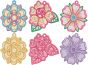 Free Standing Lace Flowers 4 | Machine Embroidery Designs by JuJu