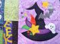 ITH Halloween Wall Hanging | Machine Embroidery Designs by JuJu