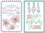 Mother's Father's Day Greeting Cards | Machine Embroidery Designs by JuJu