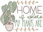 Plant Lovers Word Art 4 | Machine Embroidery Designs by JuJu
