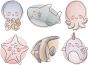 Sketch Ocean Friends Machine Embroidery Designs by JuJu 