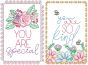 You Are Special Greeting Cards 2 | Machine Embroidery Designs by JuJu