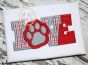 Paw Print Love 2 Applique | Machine Embroidery Designs by JuJu