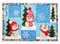 ITH Snowman Placemat | Machine Embroidery Designs by JuJu