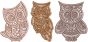 Free Standing Lace Owls | Machine Embroidery Designs by JuJu