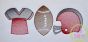 Football Trio Sketch Embroidery | Machine Embroidery Designs by JuJu