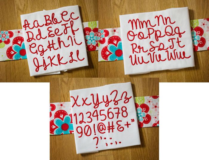 Hello Heartache Font Machine Embroidery Designs by JuJu