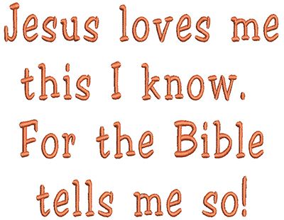 Jesus Loves Me