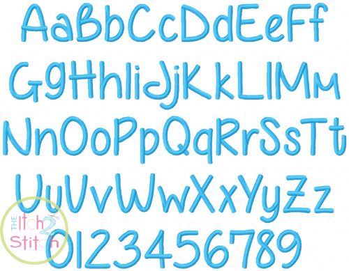 Sweet Sixteen Embroidery Font | Machine Embroidery Designs by JuJu