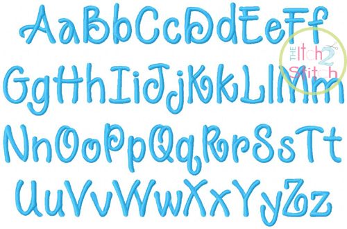 Razzle Embroidery Font | Machine Embroidery Designs by JuJu