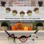 ITH Witch Face Banner Charm | Machine Embroidery Designs by JuJu
