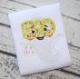 Boo Glasses Ghost Applique | Machine Embroidery Designs by JuJu