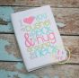 I Love You a Bushel and a Peck Embroidery Design | Machine Embroidery Designs by JuJu