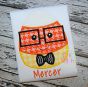 Candy Corn Glasses Boy | Machine Embroidery Designs by JuJu