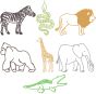 Animal Silhouettes Digital Machine Embroidery Designs by JuJu