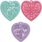 Free Standing Lace Hearts 3 | Machine Embroidery Designs by JuJu
