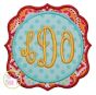 Double Applique Frame 2 | Machine Embroidery Designs by JuJu