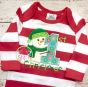 First Christmas Snowman Applique | Machine Embroidery Designs by JuJu