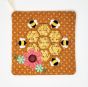 ITH Busy Bees Honeycomb Pot Holder | Machine Embroidery Designs by JuJu