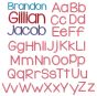 Lego House Embroidery Font Machine Embroidery Designs by JuJu
