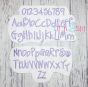 Monkey Tails Embroidery Font | Machine Embroidery Designs by JuJu