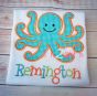 Octopus Applique | Machine Embroidery Designs by JuJu