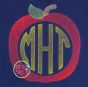 Sketch Apple Frame | Machine Embroidery Designs by JuJu