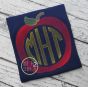 Sketch Apple Frame | Machine Embroidery Designs by JuJu