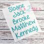 Sweet Sixteen Embroidery Font | Machine Embroidery Designs by JuJu